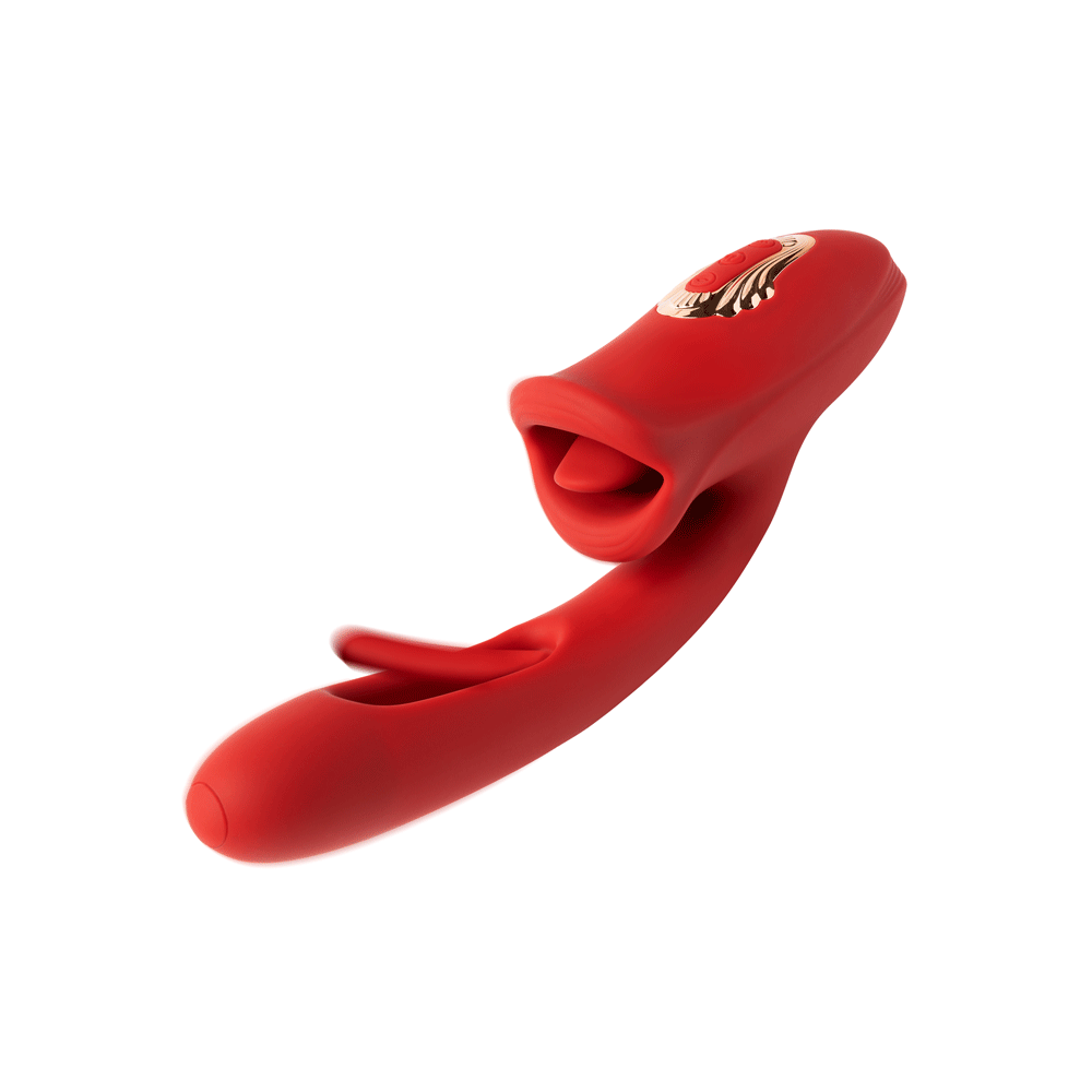 Rose Tapping Mouth Stimulator