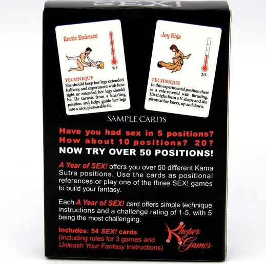 Sex Position Cards