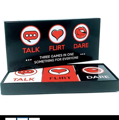 Talk Flirt Dare Card Game